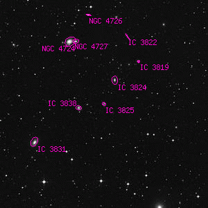 DSS image of IC 3825