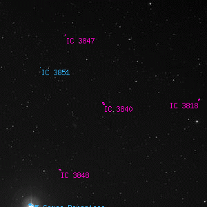 DSS image of IC 3840