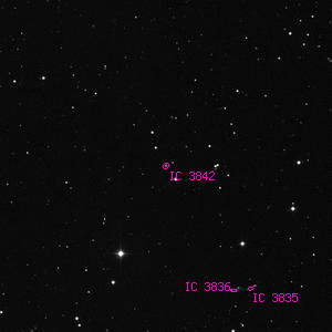 DSS image of IC 3842