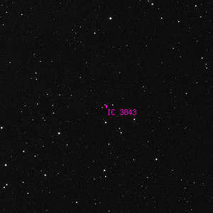 DSS image of IC 3843
