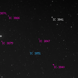 DSS image of IC 3847