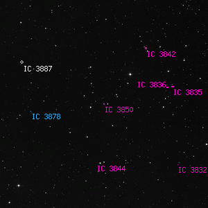 DSS image of IC 3850