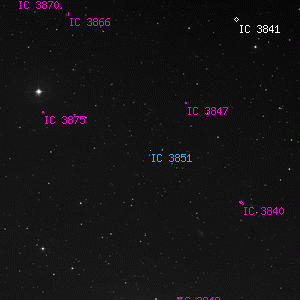 DSS image of IC 3851