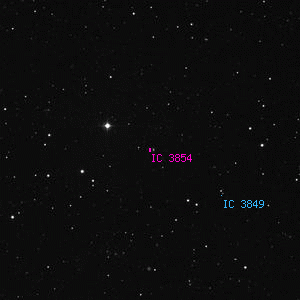 DSS image of IC 3854
