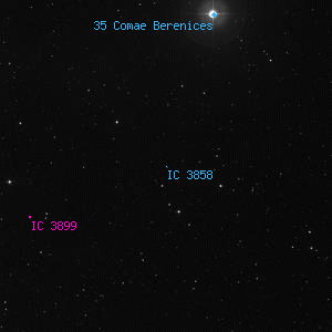 DSS image of IC 3858