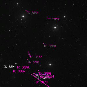 DSS image of IC 3860
