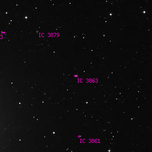 DSS image of IC 3863