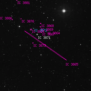 DSS image of IC 3865