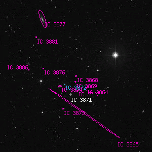 DSS image of IC 3868