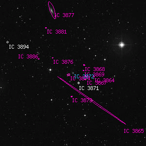 DSS image of IC 3872
