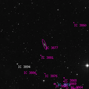 DSS image of IC 3877