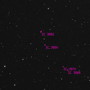 DSS image of IC 3880