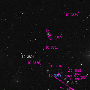 DSS image of IC 3881