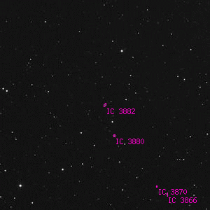 DSS image of IC 3882