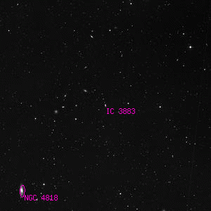 DSS image of IC 3883