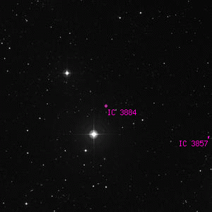 DSS image of IC 3884