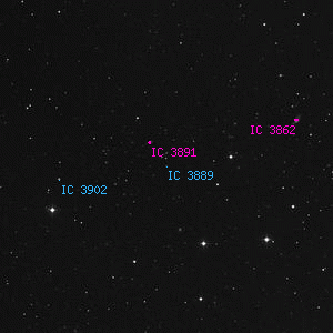 DSS image of IC 3889