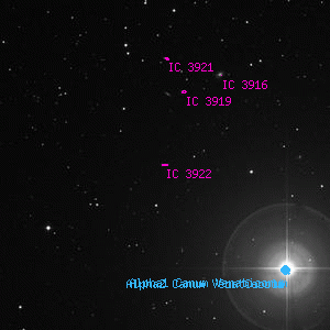 DSS image of IC 3922
