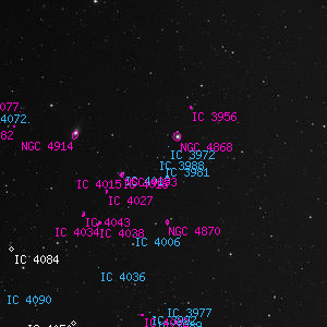 DSS image of IC 3981