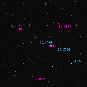 DSS image of IC 4018