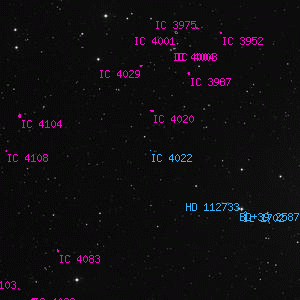 DSS image of IC 4022