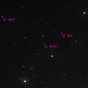 DSS image of IC 4039