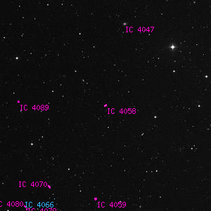 DSS image of IC 4058