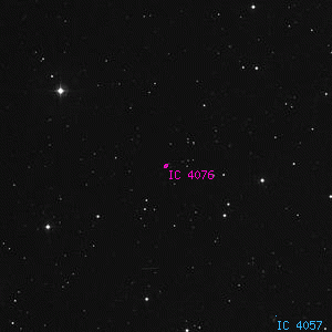 DSS image of IC 4076