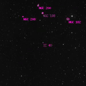 DSS image of IC 40