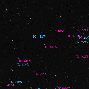 DSS image of IC 4100