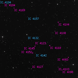 DSS image of IC 4132