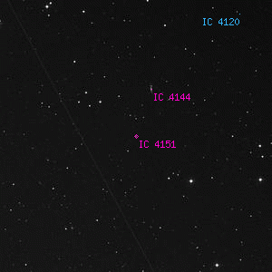 DSS image of IC 4151