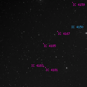 DSS image of IC 4185