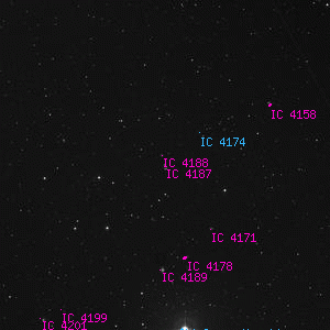 DSS image of IC 4187