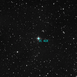 DSS image of IC 418