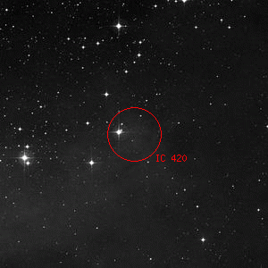 DSS image of IC 420