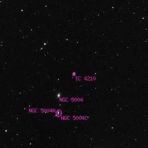 DSS image of IC 4210