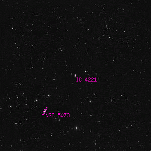 DSS image of IC 4221