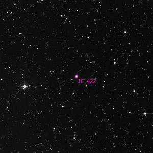 DSS image of IC 422