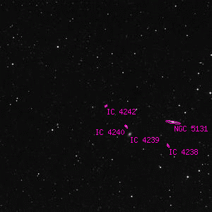DSS image of IC 4242