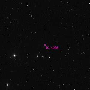 DSS image of IC 4258