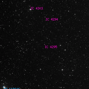 DSS image of IC 4295