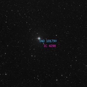 DSS image of IC 4298