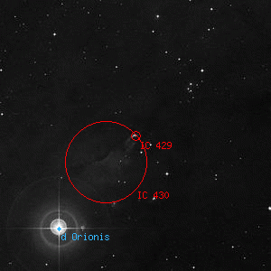 DSS image of IC 429