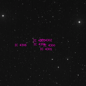 DSS image of IC 4300