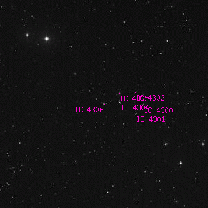 DSS image of IC 4306