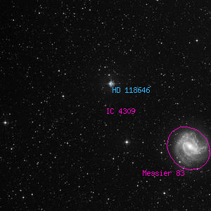 DSS image of IC 4309