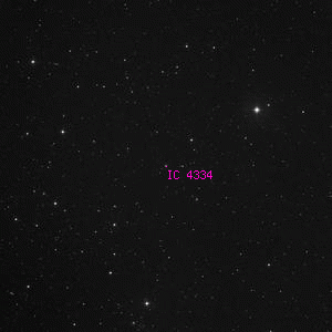 DSS image of IC 4334