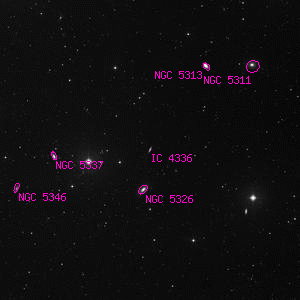 DSS image of IC 4336