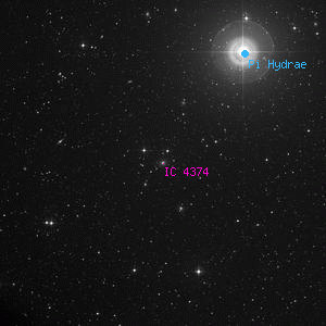 DSS image of IC 4374